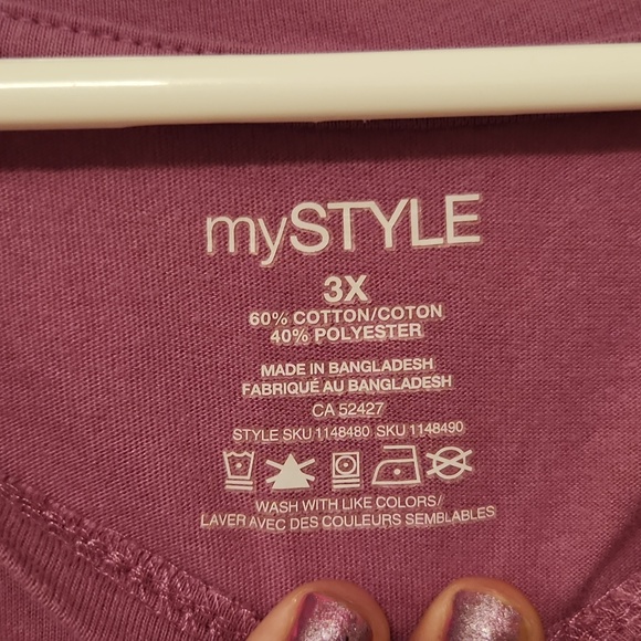My Style - Maroon T-Shirt - 3X- Grand Canyon - Picture 4 of 5